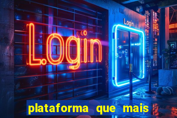 plataforma que mais paga fortune tiger