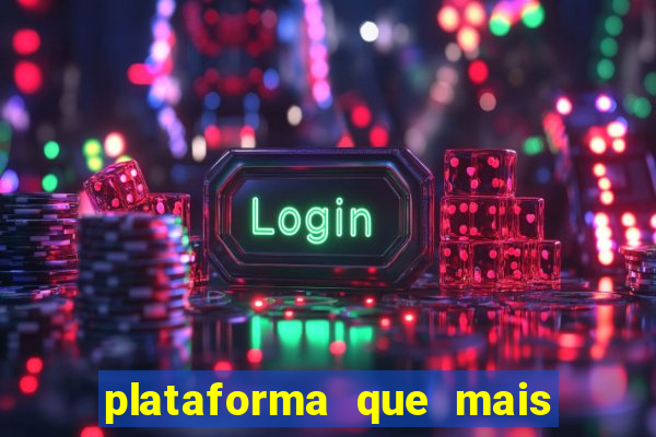 plataforma que mais paga fortune tiger