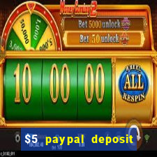 $5 paypal deposit casino nz