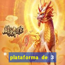 plataforma de 3 reais tigre