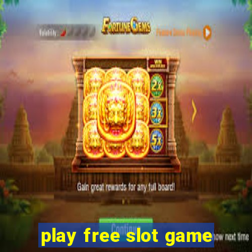 play free slot game