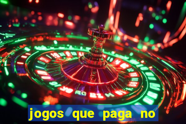 jogos que paga no pix de verdade