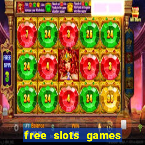 free slots games real money