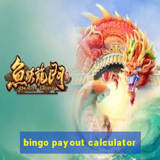 bingo payout calculator