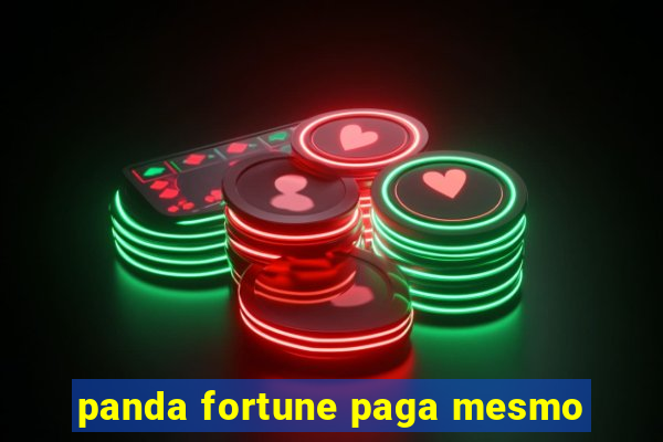 panda fortune paga mesmo