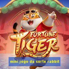 mini jogo da sorte rabbit