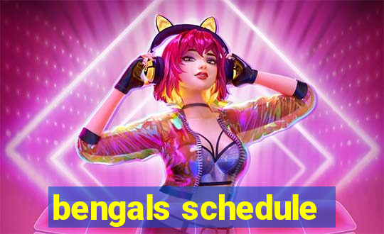 bengals schedule