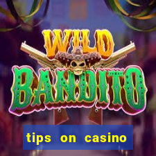 tips on casino slot machines