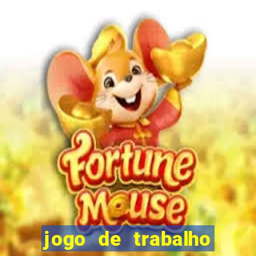 jogo de trabalho no escritório