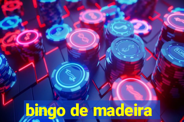 bingo de madeira