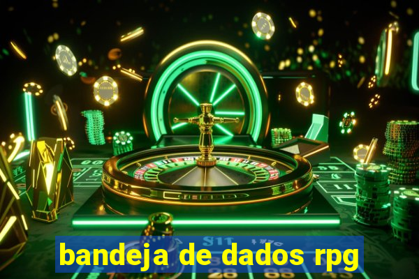 bandeja de dados rpg