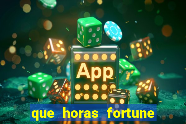 que horas fortune mouse paga