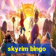 skyrim bingo