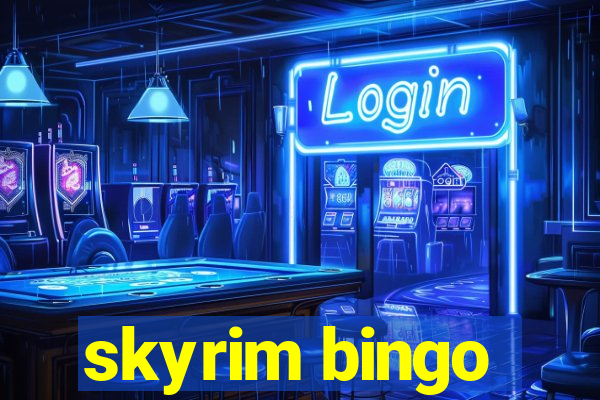 skyrim bingo