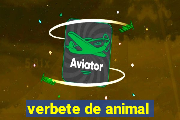 verbete de animal