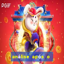 análise após o jogo de futebol