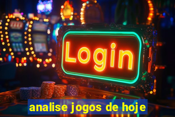 analise jogos de hoje