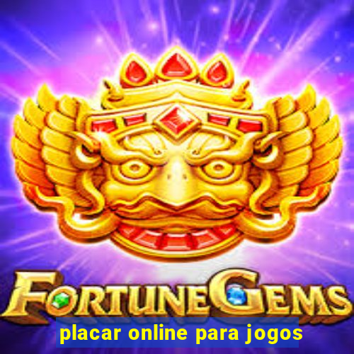 placar online para jogos