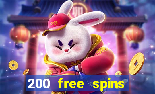 200 free spins online casino