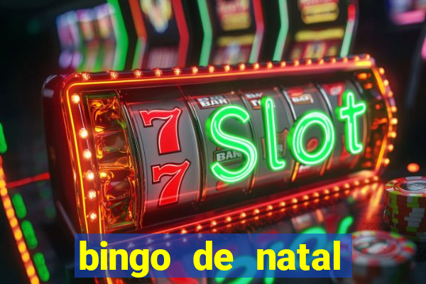 bingo de natal para imprimir gratis