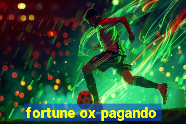 fortune ox pagando