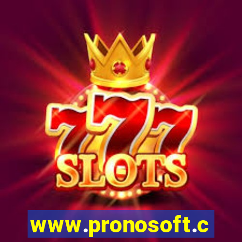 www.pronosoft.com