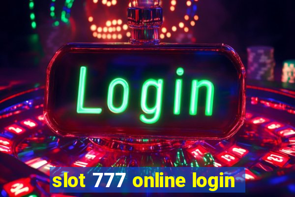 slot 777 online login