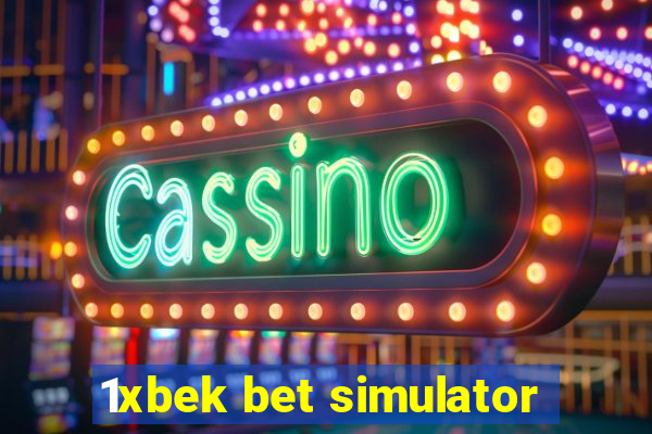 1xbek bet simulator