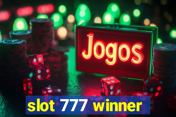 slot 777 winner