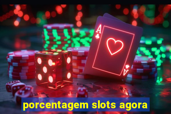 porcentagem slots agora