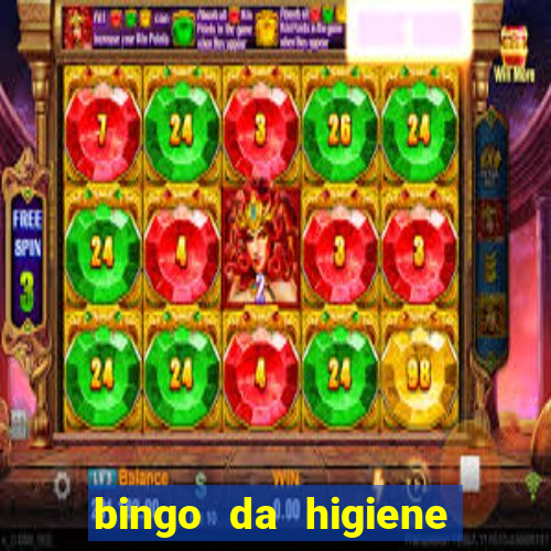 bingo da higiene para imprimir