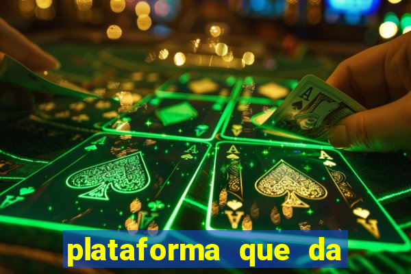 plataforma que da 30 reais para jogar