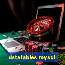 datatables mysql