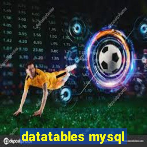 datatables mysql