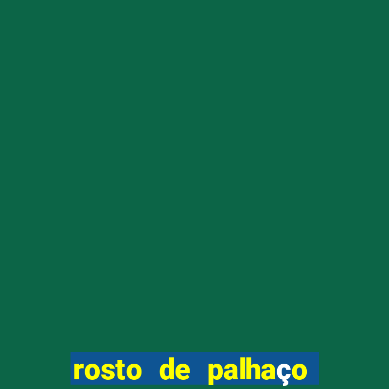 rosto de palhaço para imprimir