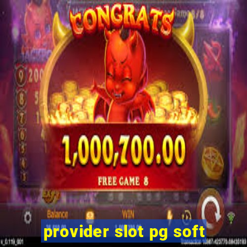 provider slot pg soft