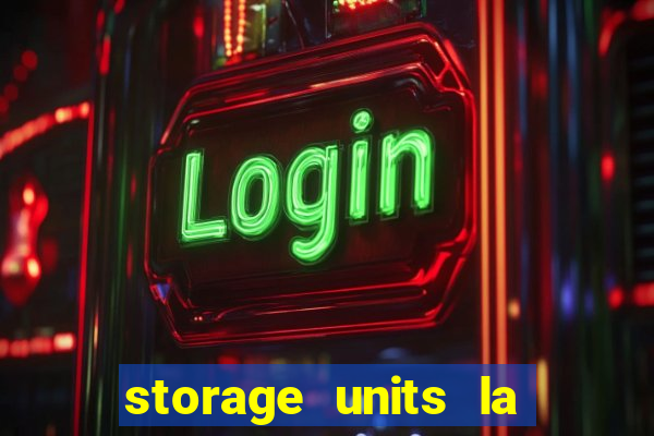 storage units la plata md