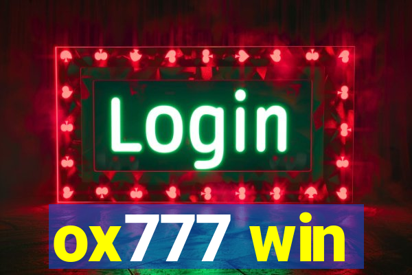 ox777 win