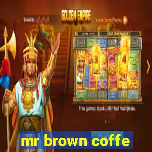 mr brown coffe