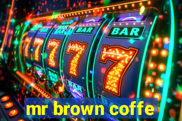 mr brown coffe