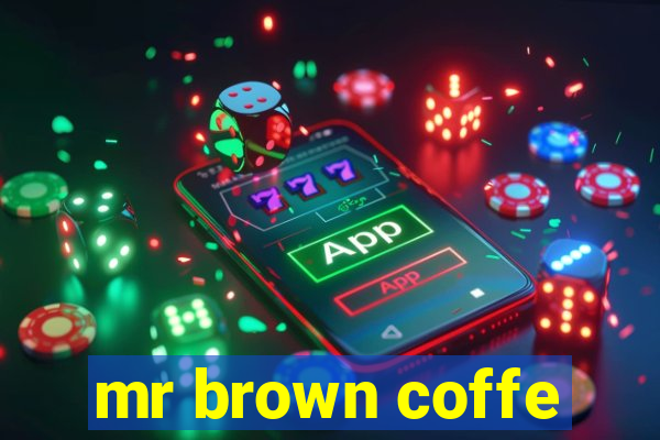 mr brown coffe