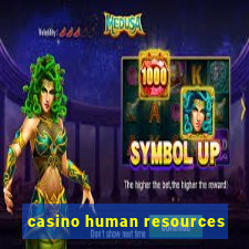 casino human resources