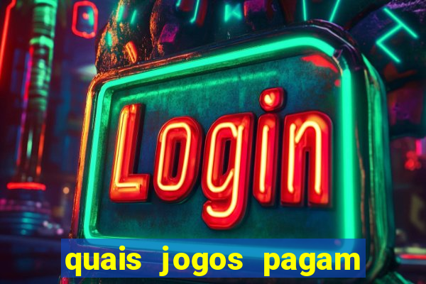 quais jogos pagam de verdade no pix