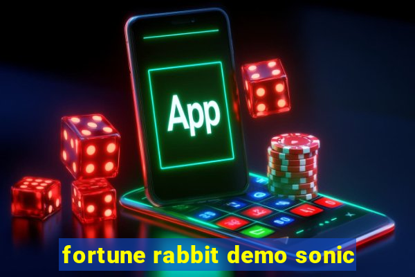 fortune rabbit demo sonic