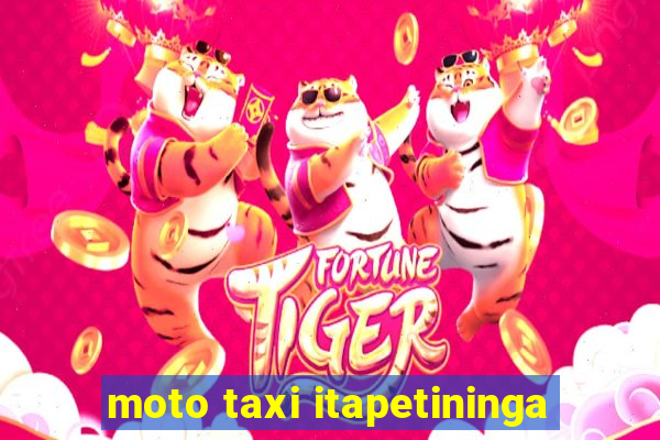 moto taxi itapetininga