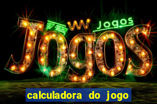 calculadora do jogo do bicho