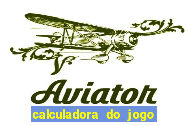 calculadora do jogo do bicho