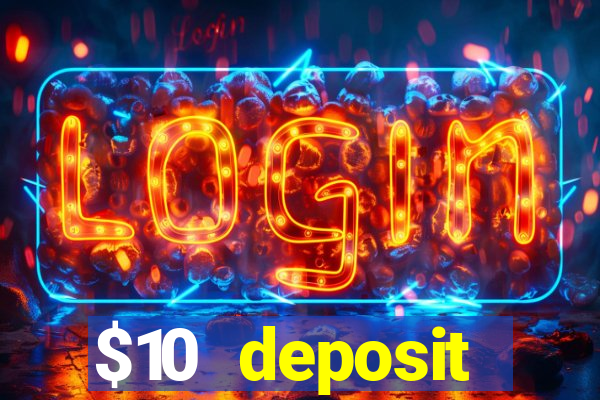 $10 deposit australian casino