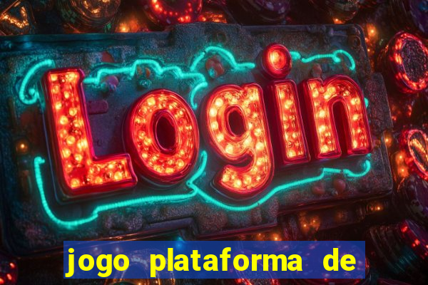 jogo plataforma de 3 reais