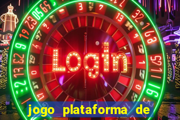 jogo plataforma de 3 reais